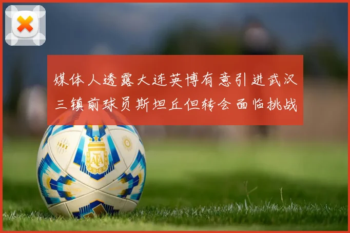 媒体人透露大连英博有意引进武汉三镇前球员斯坦丘但转会面临挑战